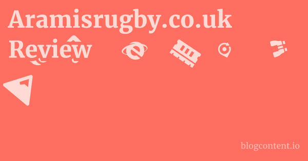 Aramisrugby.co.uk Review 1 by Partners
