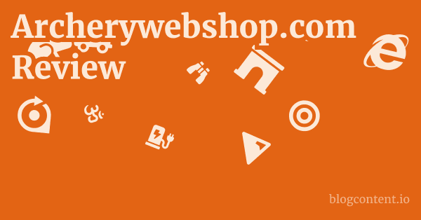 Archerywebshop.com Review 1 by Partners