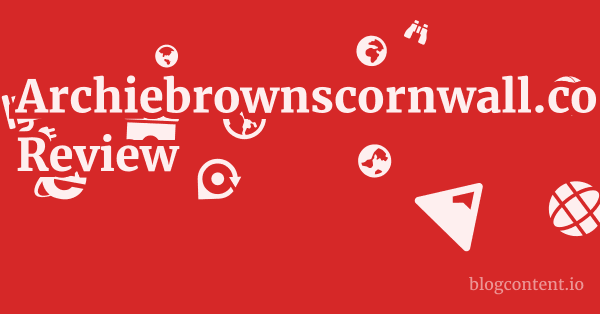 Archiebrownscornwall.co.uk Review 1 by Partners