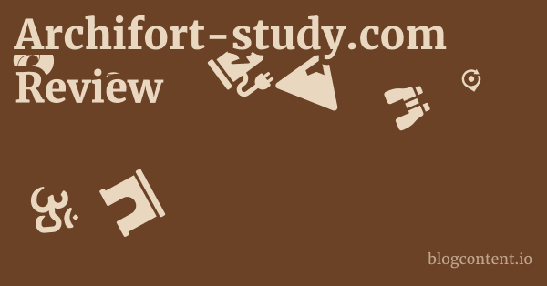 Archifort-study.com Review 1 by Partners