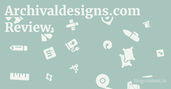 Archivaldesigns.com Review 1 by Partners