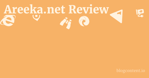 Areeka.net Review 1 by Partners