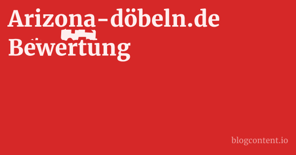 Arizona-döbeln.de Bewertung 1 by Partners
