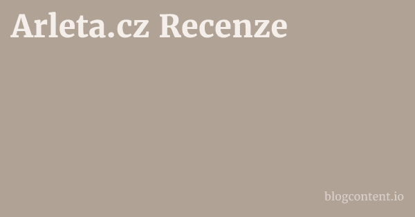 Arleta.cz Recenze 1 by Partners