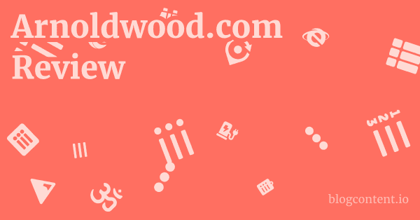 Arnoldwood.com Review 1 by Partners