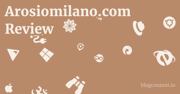 Arosiomilano.com Review 1 by Partners