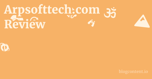 Arpsofttech.com Review 1 by Partners