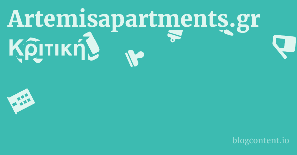 Artemisapartments.gr Κριτική 1 by Partners
