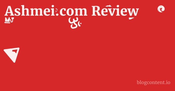 Ashmei.com Review 1 by Partners