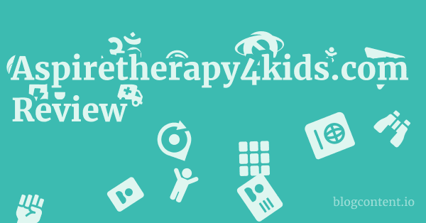 Aspiretherapy4kids.com Review 1 by Partners