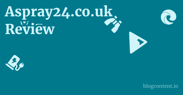Aspray24.co.uk Review 1 by Partners