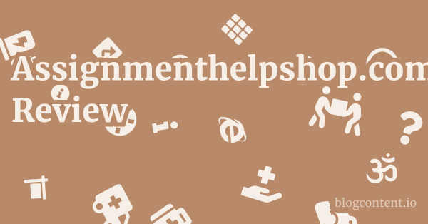 Assignmenthelpshop.com Review 1 by Partners