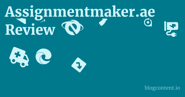 Assignmentmaker.ae Review 1 by Partners