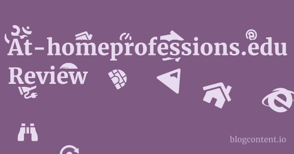 At-homeprofessions.edu Review 1 by Partners