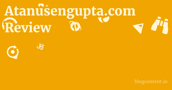 Atanusengupta.com Review 1 by Partners