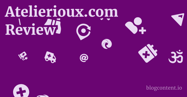 Atelierioux.com Review 1 by Partners