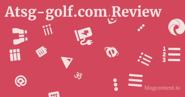 Atsg-golf.com Review 1 by Partners
