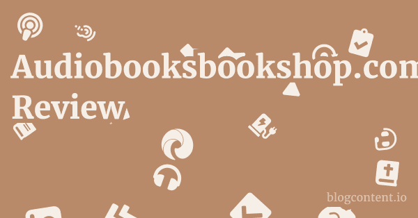 Audiobooksbookshop.com Review 1 by Partners