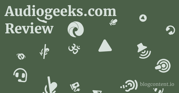 Audiogeeks.com Review 1 by Partners