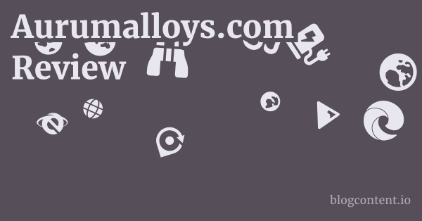 Aurumalloys.com Review 1 by Partners