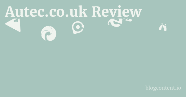 Autec.co.uk Review 1 by Partners