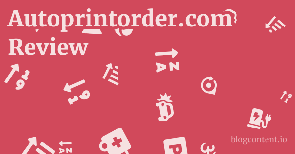 Autoprintorder.com Review 1 by Partners