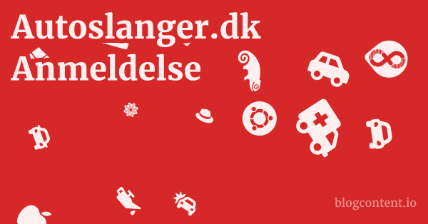 Autoslanger.dk Anmeldelse 1 by Partners