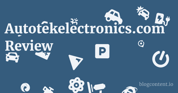 Autotekelectronics.com Review 1 by Partners