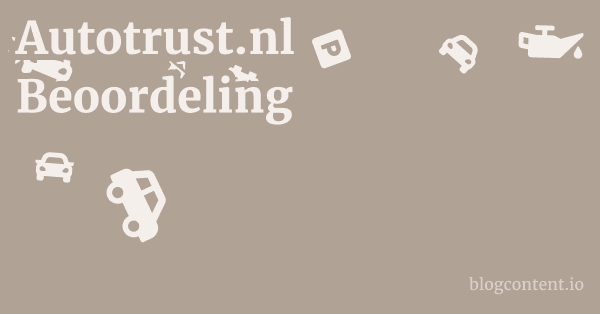 Autotrust.nl Beoordeling 1 by Partners