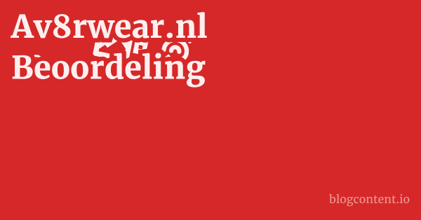 Av8rwear.nl Beoordeling 1 by Partners