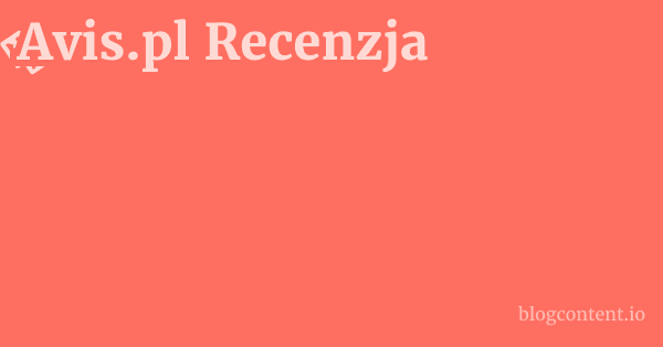 Avis.pl Recenzja 1 by Partners