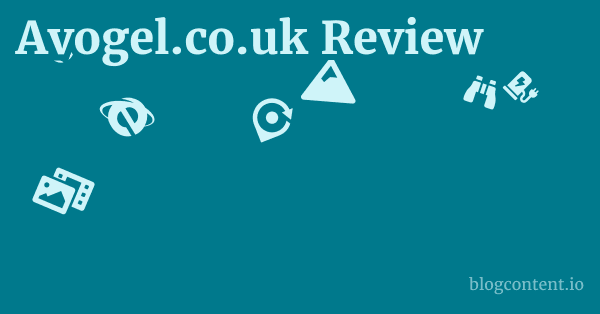 Avogel.co.uk Review 1 by Partners