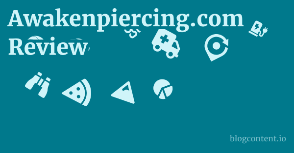 Awakenpiercing.com Review 1 by Partners