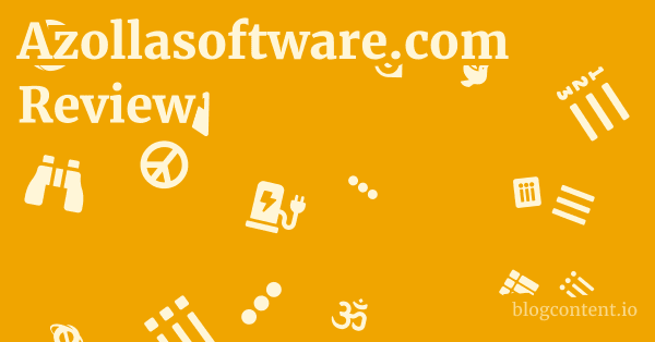 Azollasoftware.com Review 1 by Partners
