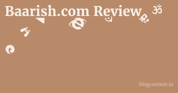 Baarish.com Review 1 by Partners