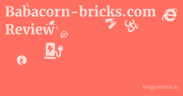 Babacorn-bricks.com Review 1 by Partners