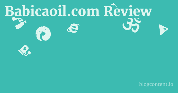Babicaoil.com Review 1 by Partners