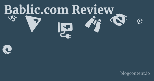 Bablic.com Review 1 by Partners