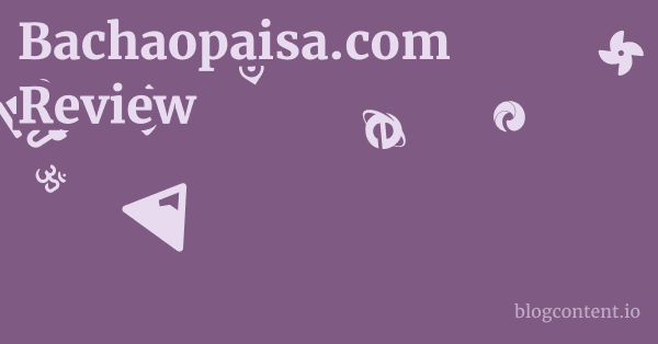 Bachaopaisa.com Review 1 by Partners