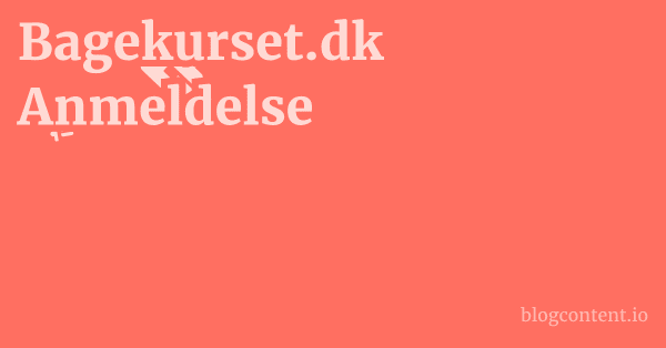 Bagekurset.dk Anmeldelse 1 by Partners