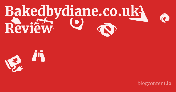 Bakedbydiane.co.uk Review 1 by Partners