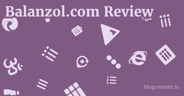 Balanzol.com Review 1 by Partners