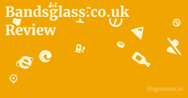 Bandsglass.co.uk Review 1 by Partners