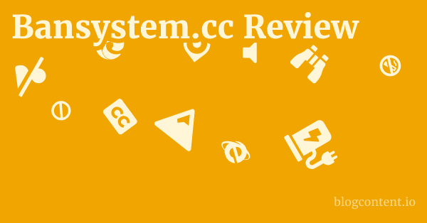 Bansystem.cc Review 1 by Partners