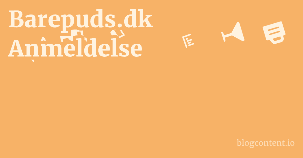 Barepuds.dk Anmeldelse 1 by Partners