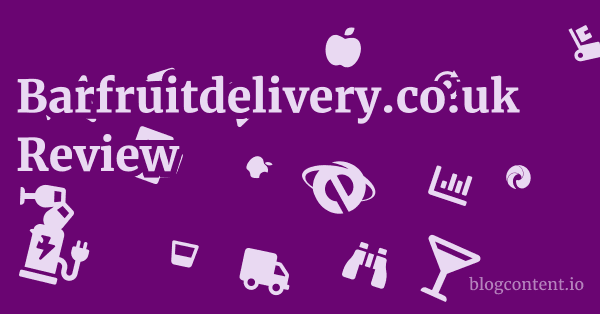 Barfruitdelivery.co.uk Review 1 by Partners