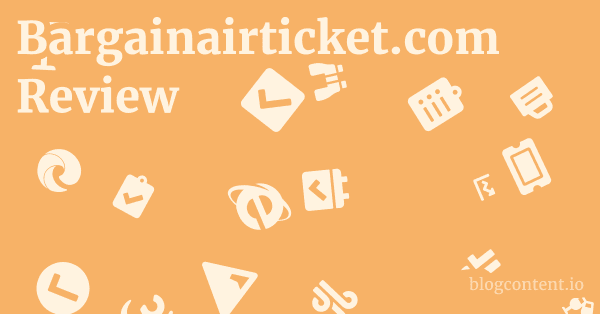 Bargainairticket.com Review 1 by Partners