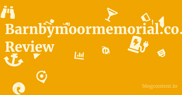Barnbymoormemorial.co.uk Review 1 by Partners