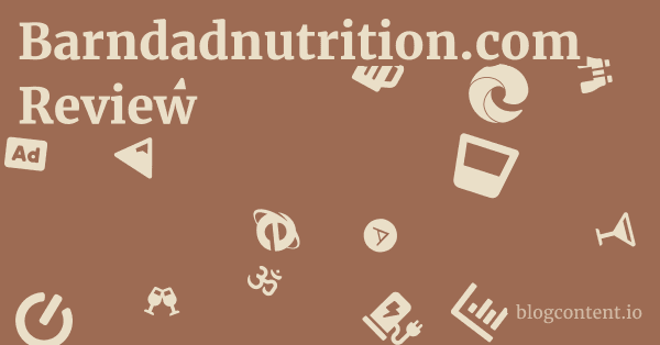 Barndadnutrition.com Review 1 by Partners