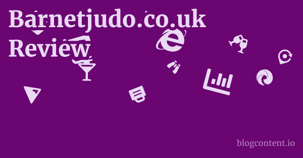 Barnetjudo.co.uk Review 1 by Partners